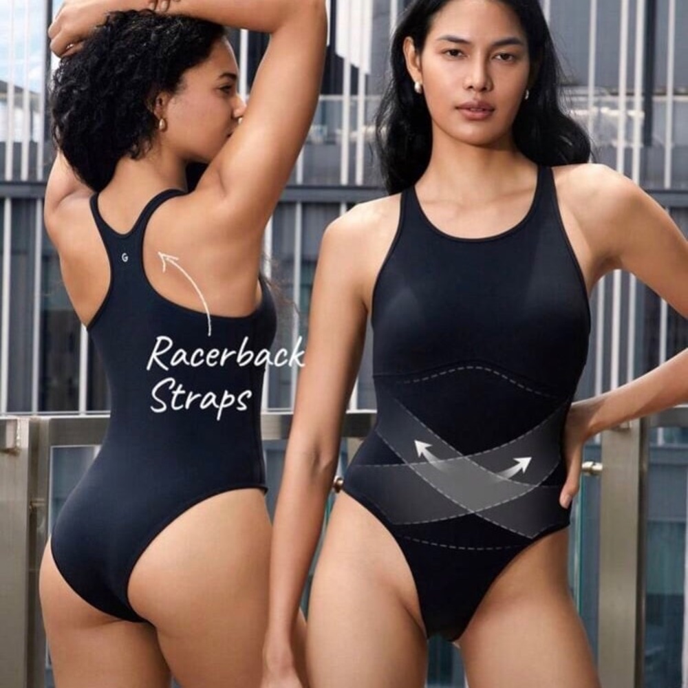 Glowmode racerback bodysuit